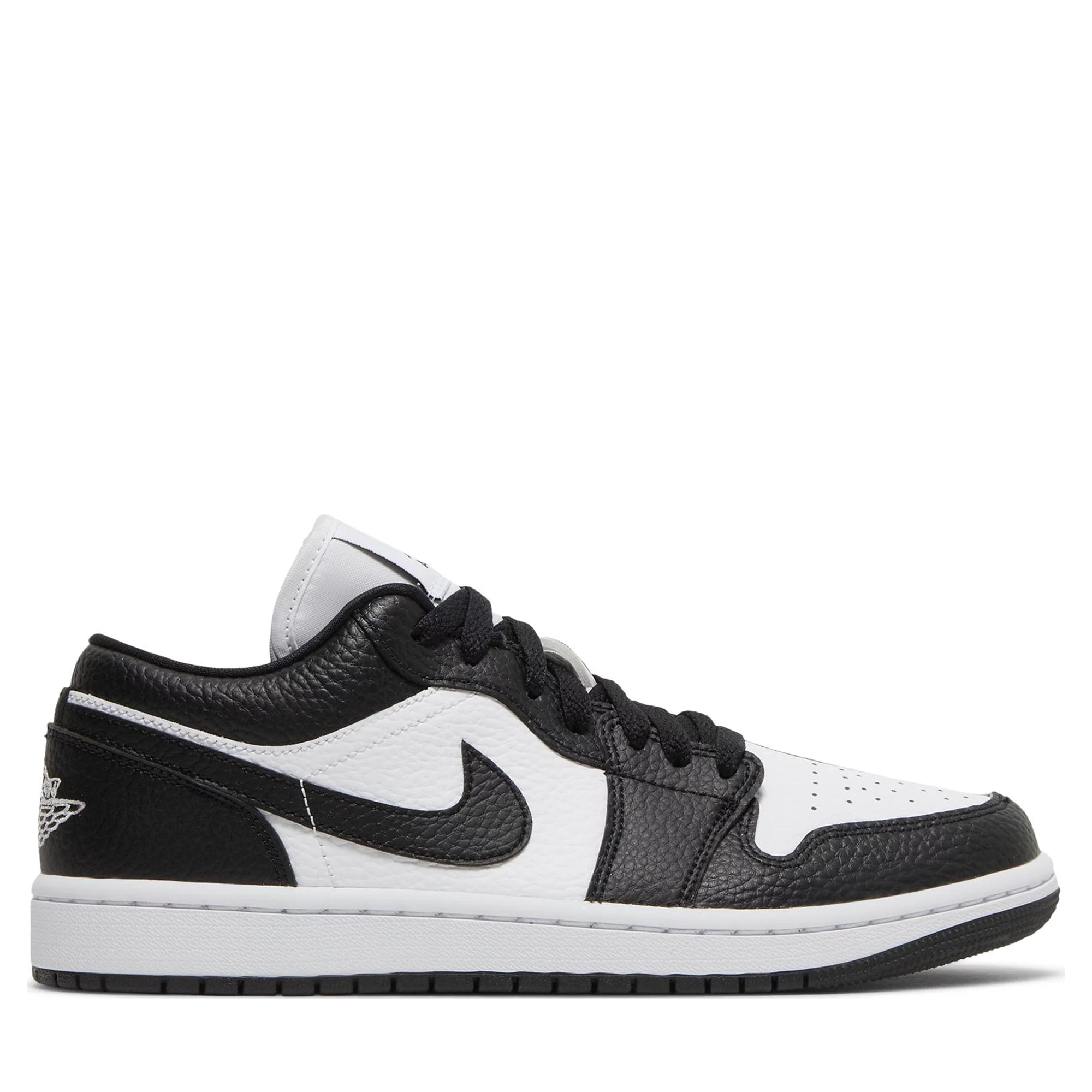 Jordan 1 Low SE Homage Split White Black (W) | PLUS