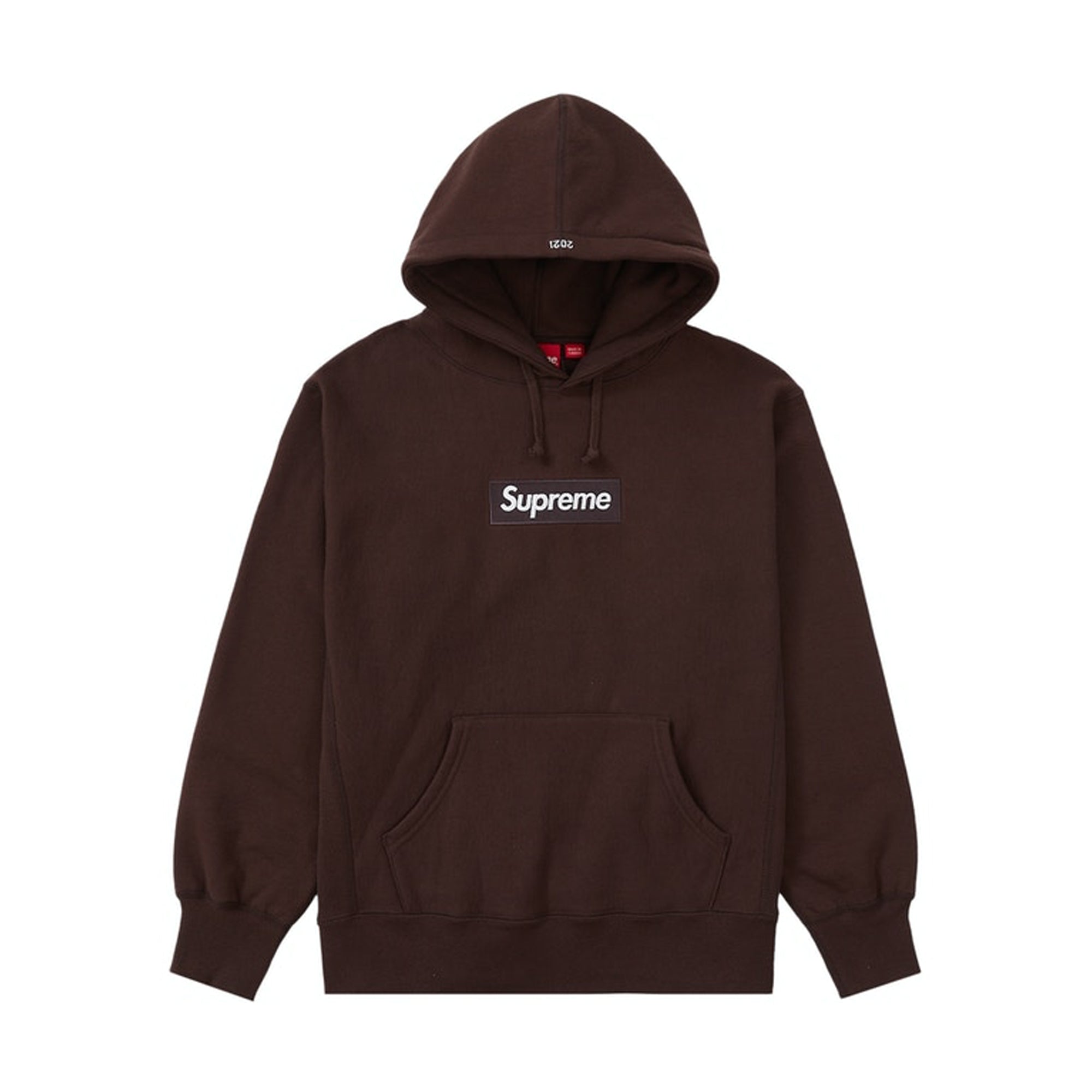 supreme box logo hooded brown M umbandung.ac.id
