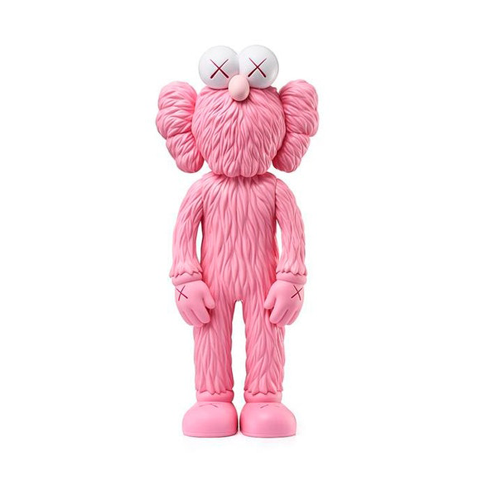 KAWS BFF Open Edition Vinyl Figure Pink | PLUS