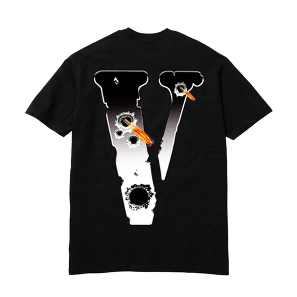 新品]Pop Smoke x Vlone Smoke Black Tee ⑤ www.greenhub.co.id