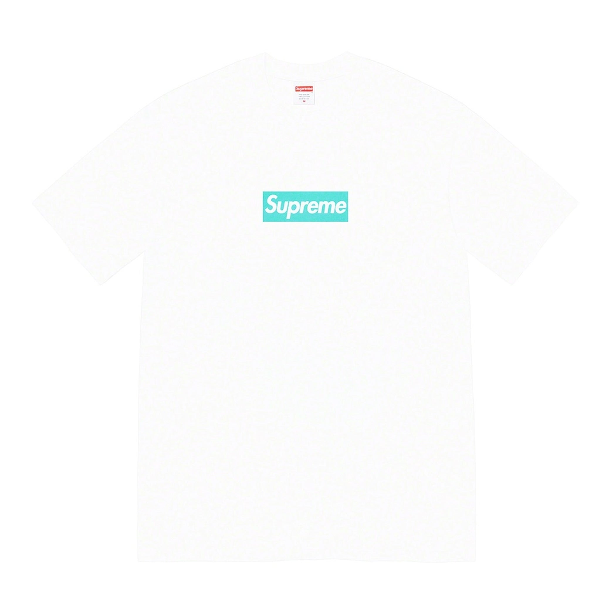 Supreme Tiffany & Co. Box Logo Tee White | PLUS