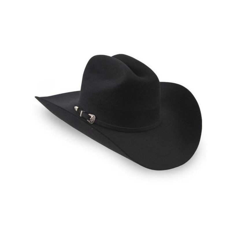 T50X Texana 50% Wool, 50% Hair-Black | Sombreros Rodeo para Hombre | Joe
