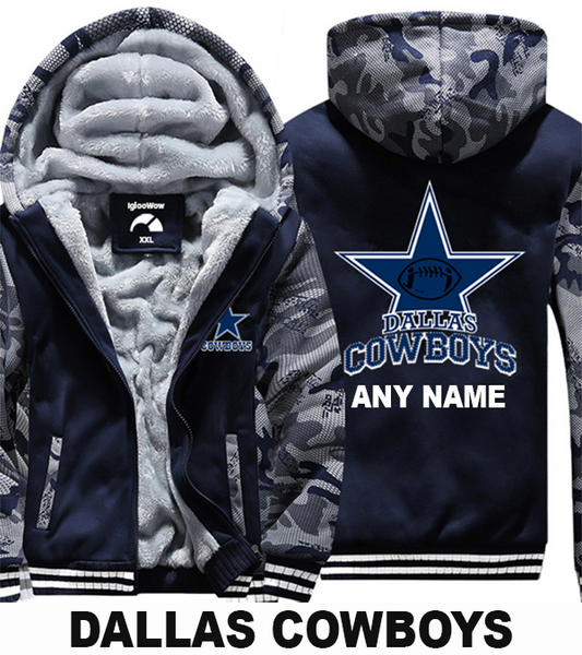 custom cowboys hoodie