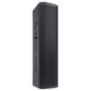 Sound Town CARPO-V5B15 Passive Wall-Mount Column Mini Line Array Speakers with 4 x 5” Woofers, Black for Live Event, Church, Conference, Lounge, Installation - Right Panel