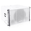 Sound Town ZETHUS-115SWPW ZETHUS Series 15” 1000W Powered Line Array Subwoofer, White - Right Panel