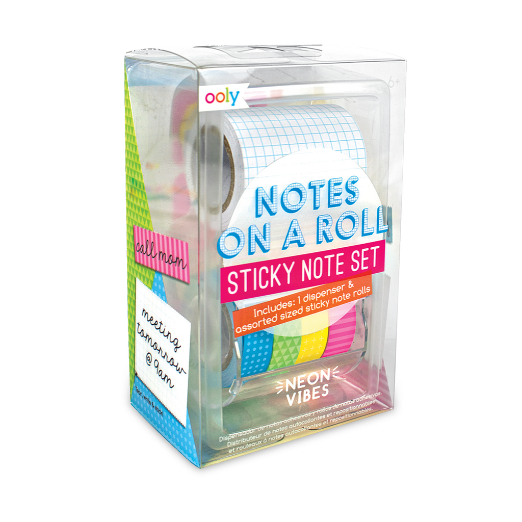 long sticky notes