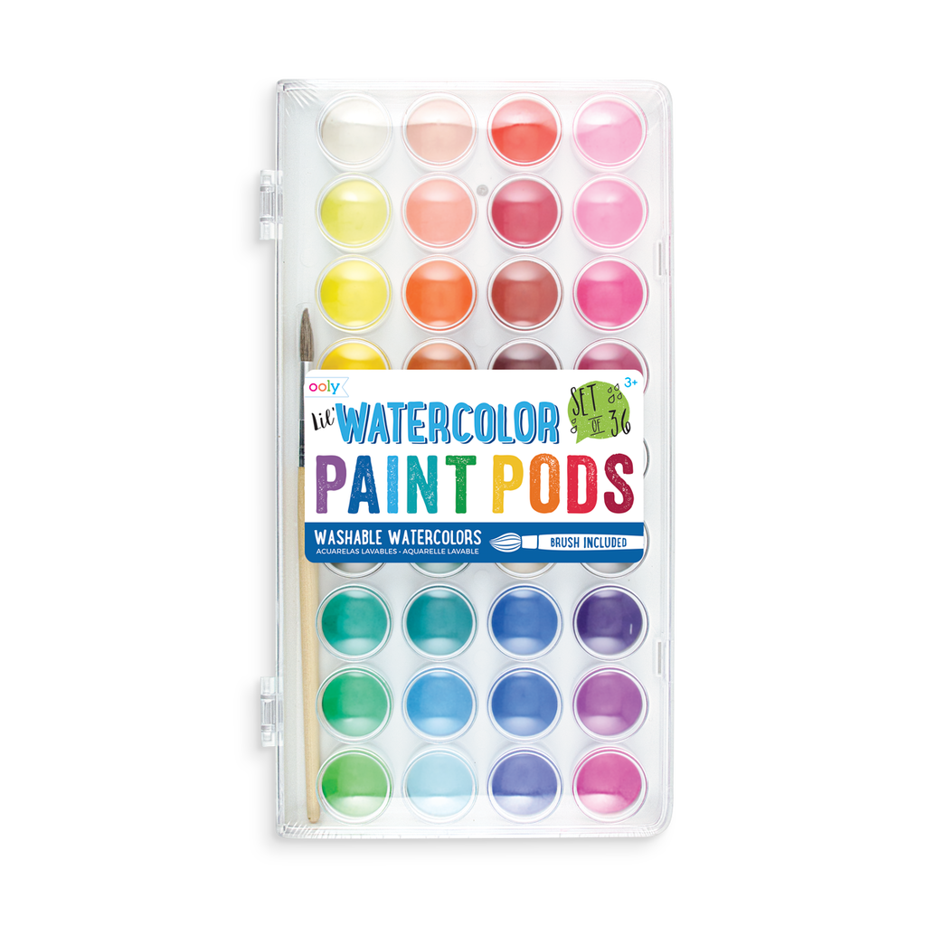 lil' Watercolor Paint Pods