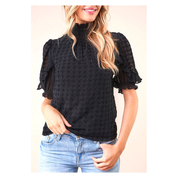 arts\u0026science smocking blouse black | www.innoveering.net