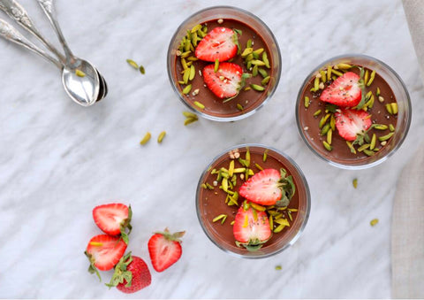 chocolate pudding coconut milk vegan pudding healthy dessert