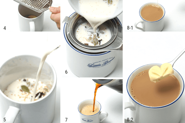 instruction for making chai tea