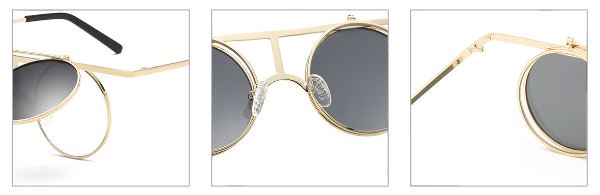 cyxus clip on sunglasses 1970