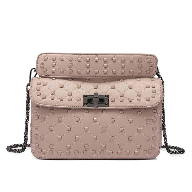 valentino pink studded bag