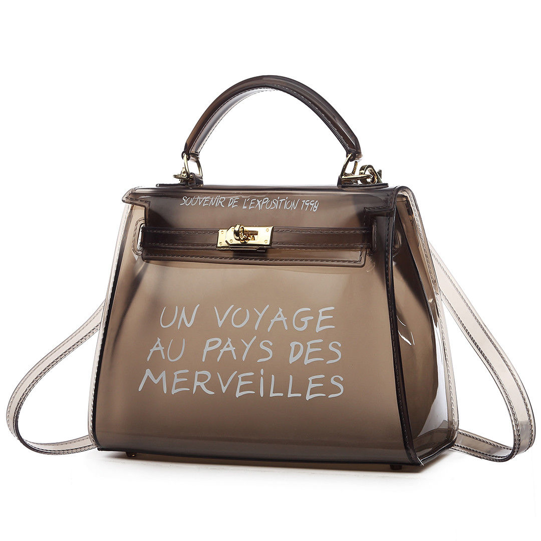 un voyage clear bag hermes