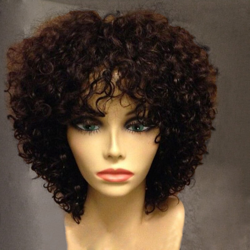 curly fringe wig