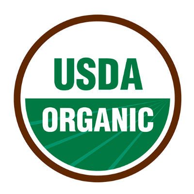 USDA Organic Seal.