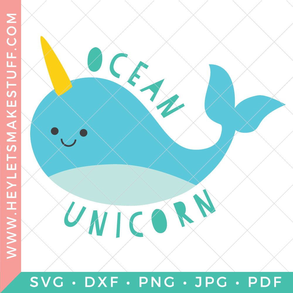Download Ocean Unicorn Narwhal Hey Let S Make Stuff PSD Mockup Templates