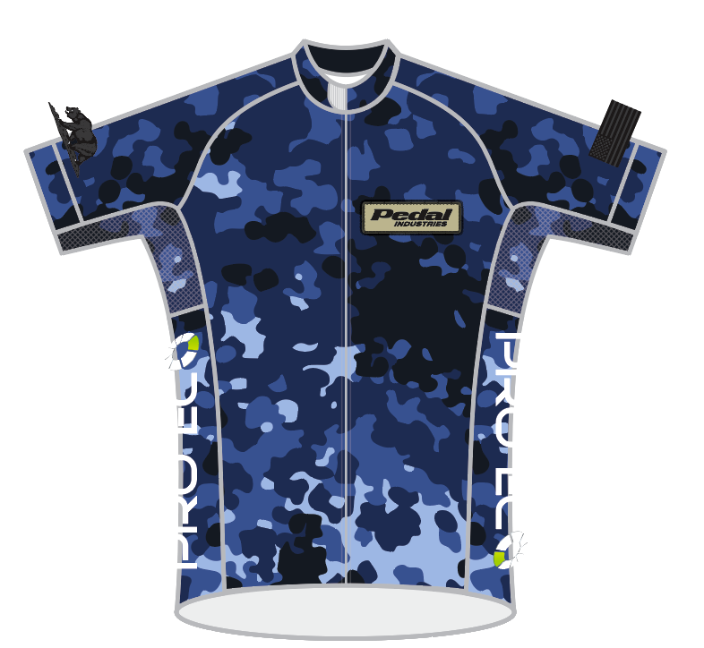 blue camo jersey