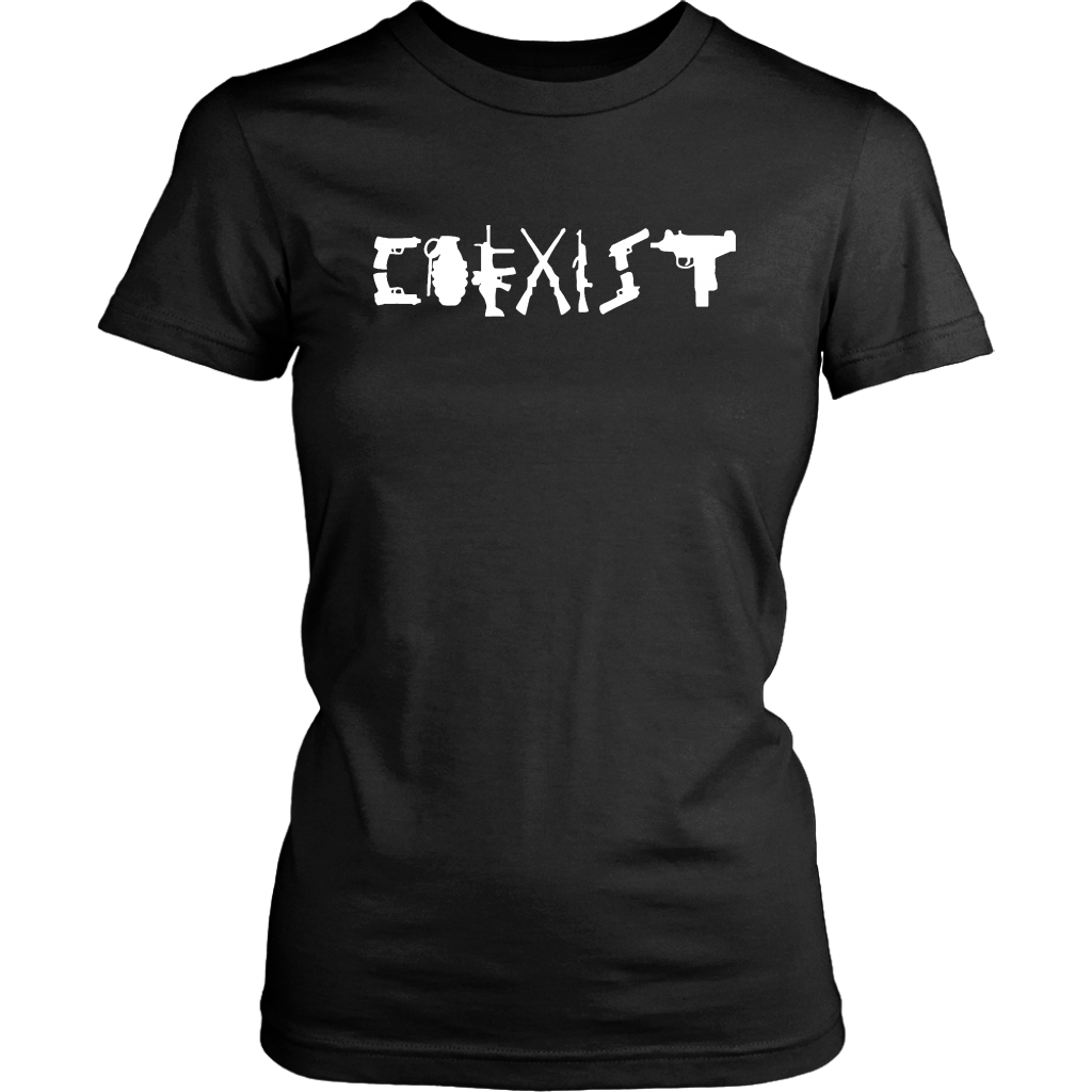 COEXIST Guns – THE MAGA SHOP