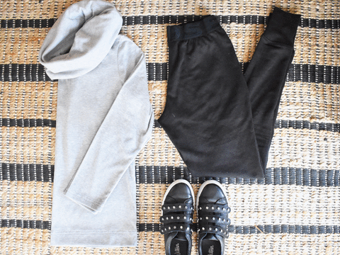 styling the hooded jumper