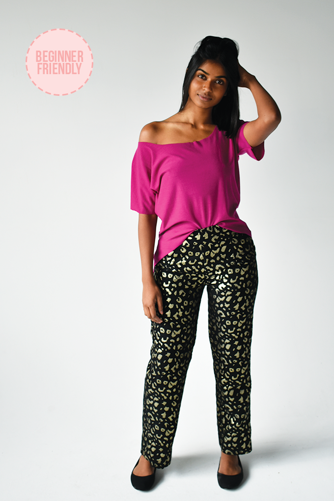 Loung Pant Pattern - Front