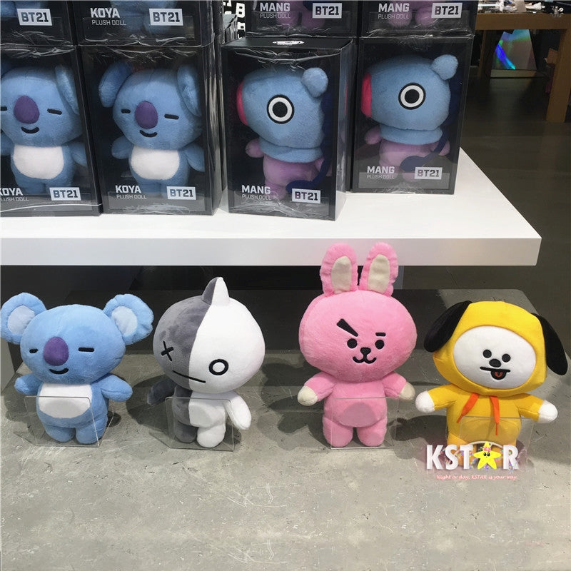 bt21 standing plush