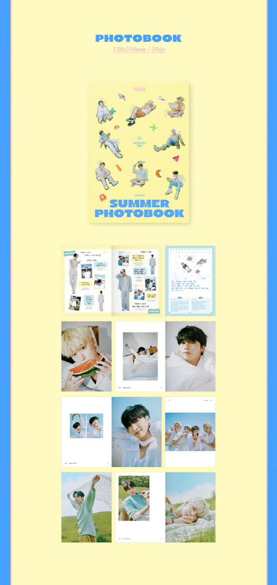 深緑(ふかみどり) ATEEZ ヨサン SUMMER PHOTOBOOK KQ 特典 トレカ