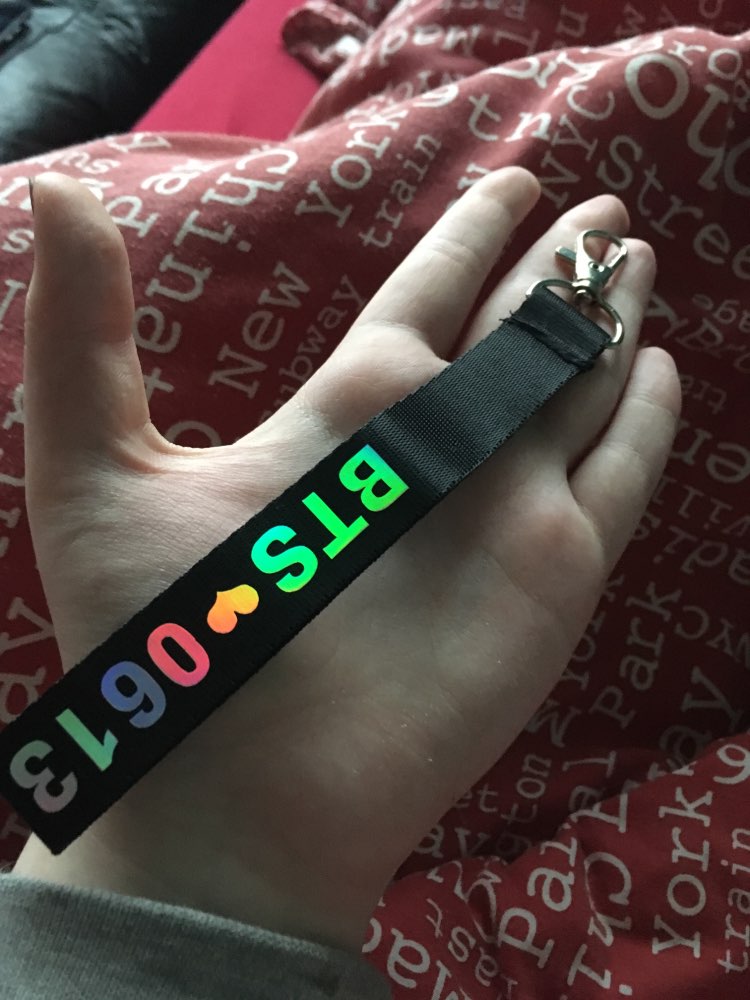 Bts Holographic Member Keychain K Star