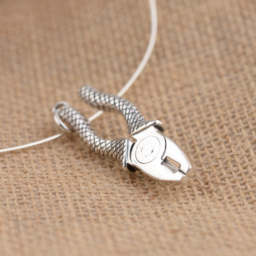 Real 925 Sterling Silver Pendant Pliers Gadgets Tools Jewelry