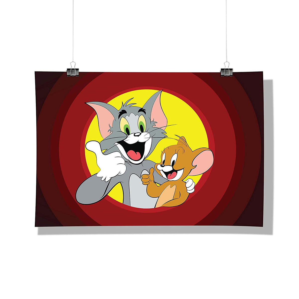 Tom and Jerry Duo Design Wall Poster – Epic Stuff