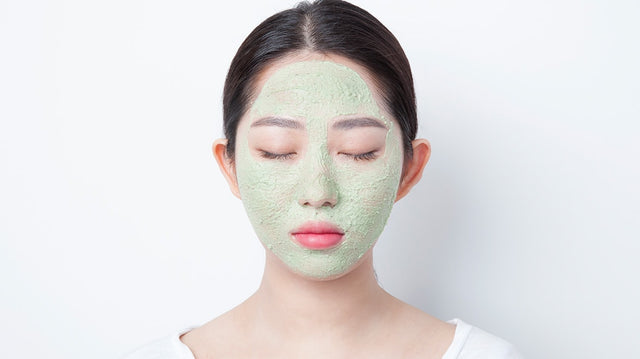 Download Innisfree 5 Minute Green Tea Leaf Powder Face Mask Korean Kiwi Beauty PSD Mockup Templates