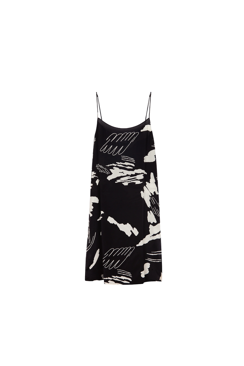 Angel Hair Slip Dress - Night Fusco Sketch