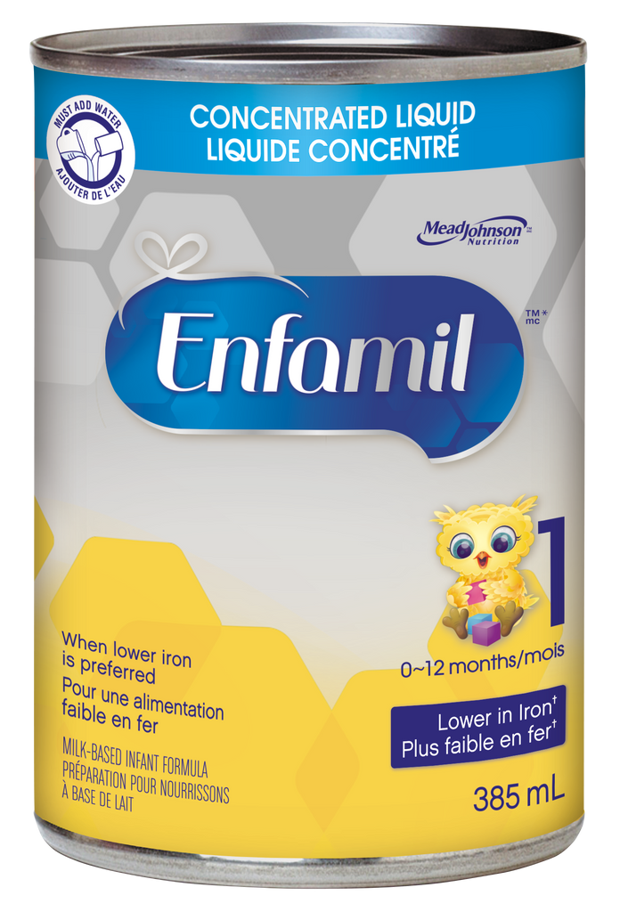 enfamil lower iron infant formula