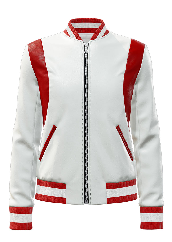 Classic Lambskin in White and Red <a class="price-for-collection">$1450</a>