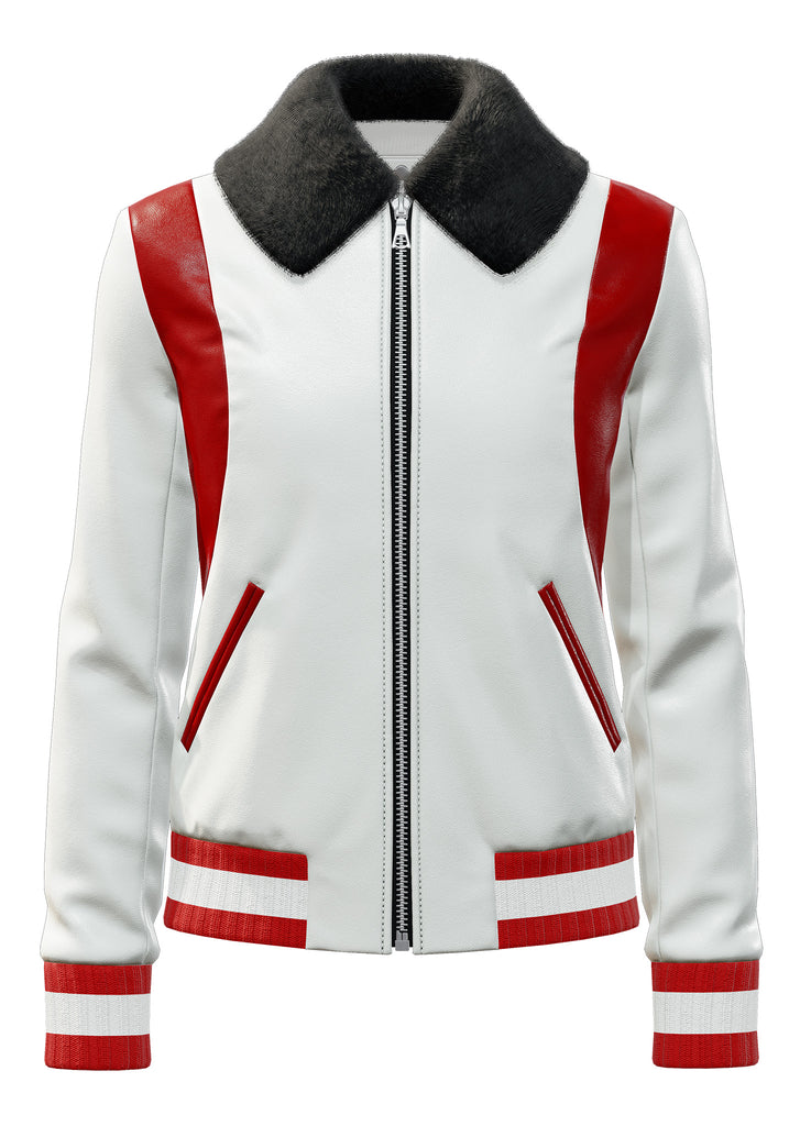 Classic Lambskin in White and Red <a class="price-for-collection">$1450</a>