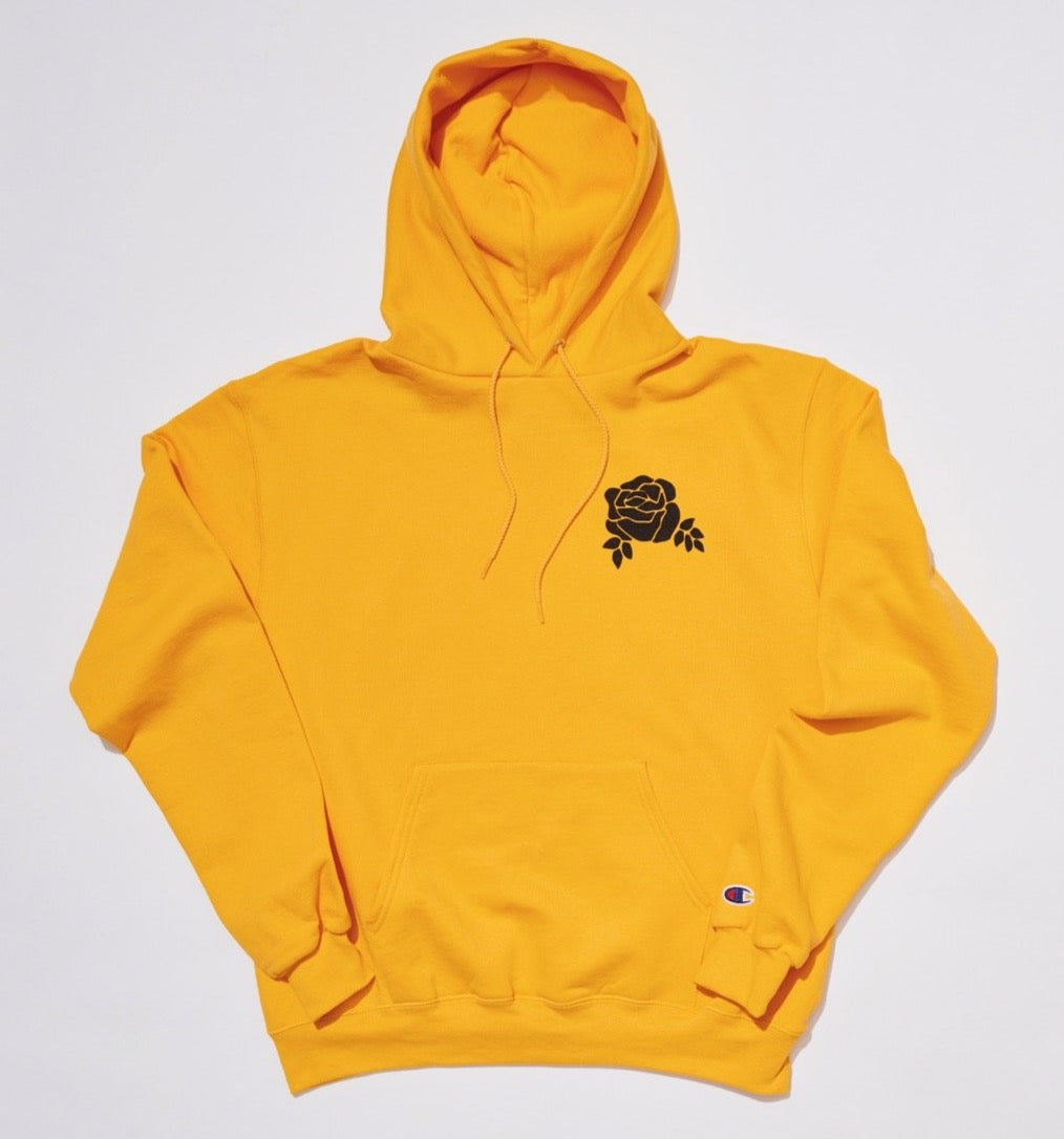 champion flower hoodie