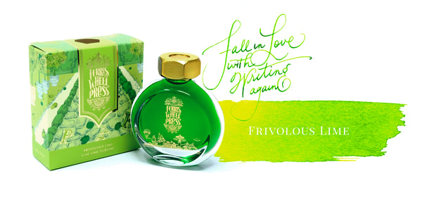 Ferris Wheel Press Fountain Pen Ink Summer 2020 Frivolous Lime