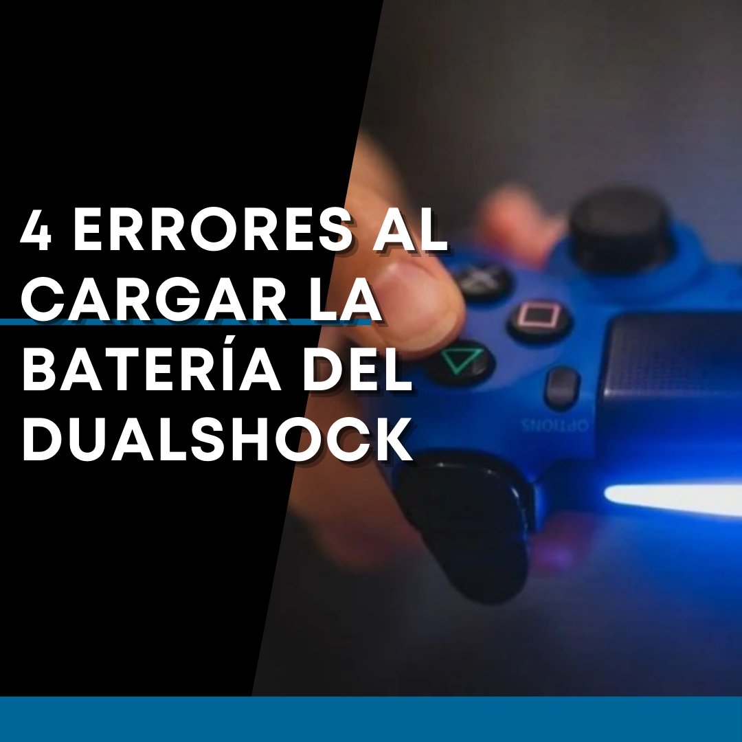 Se infla Arbitraje dedo índice Errores al cargar la batería del DualShock 4 que debes evitar