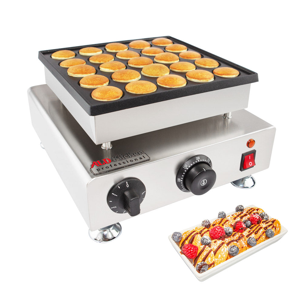 大注目 Happy'sShopHanchen Commercial Pancake Maker Mini Dutch Baker Electric  Do