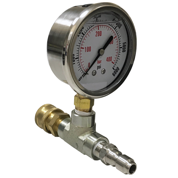 pressure test gauge