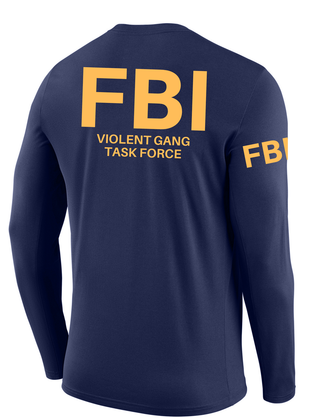 FBI Violent Gang Force Agency T Shirt - Long Sleeve | Apparel