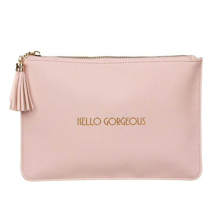 bright pink clutch