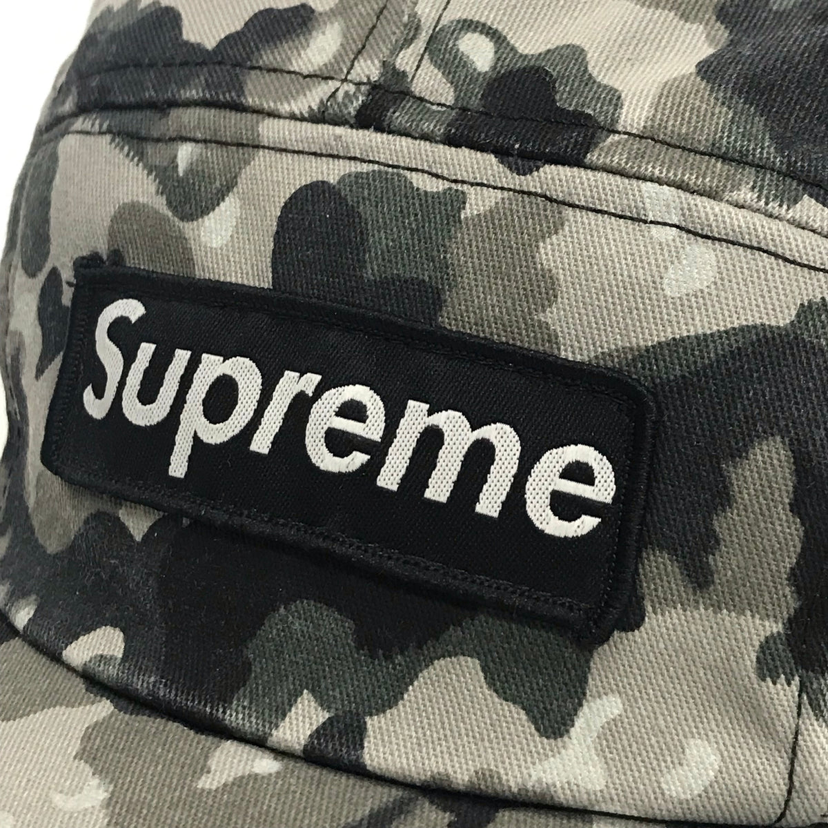 Supreme Vintage German Camo 6 Panel Camp Cap