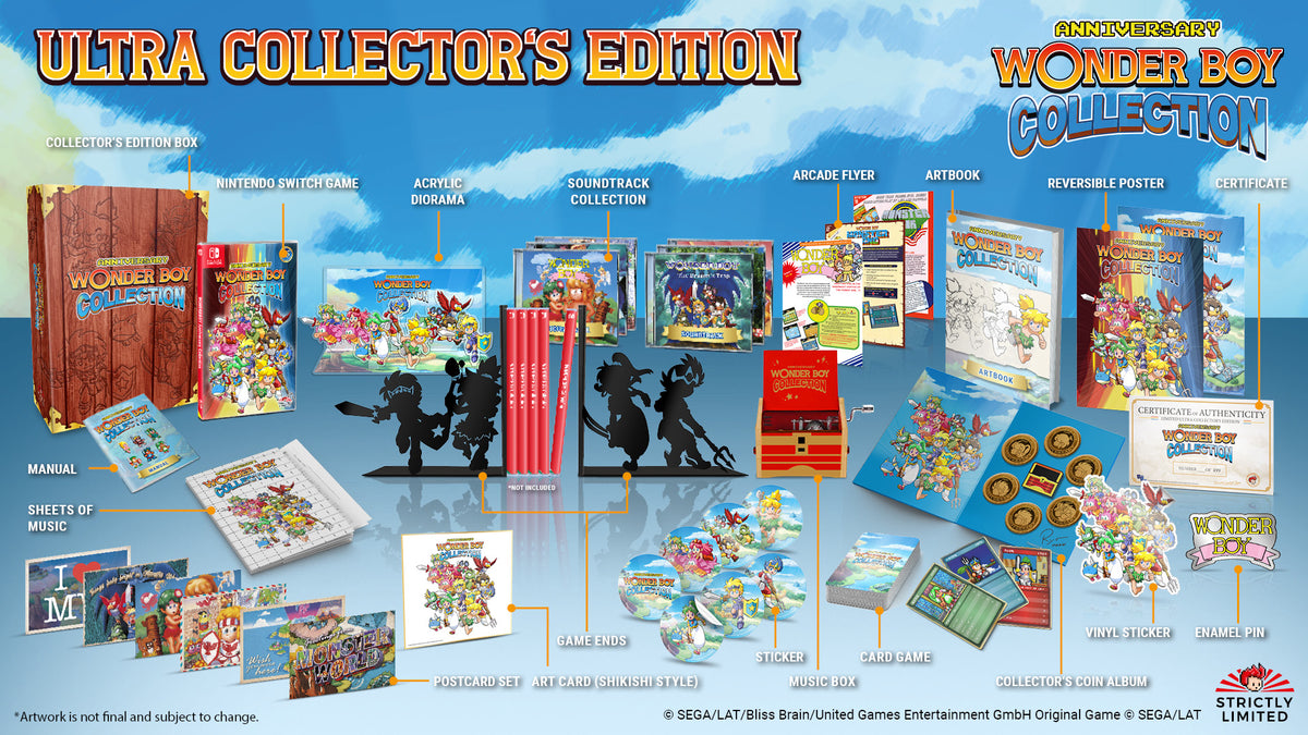 Wonder Boy Anniversary Collection Ultra Collector's Edition (NSW)