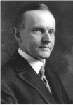 U.S. President Calvin Coolidge