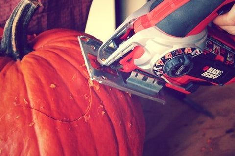 Carve those pumpkins like a man!