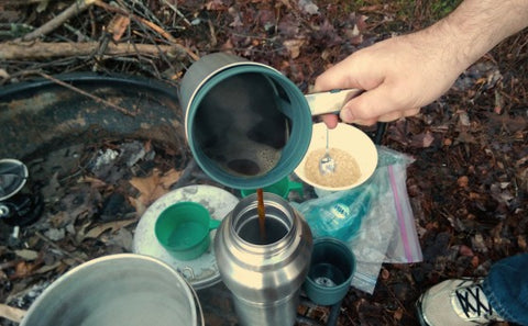 Serve it up or save it for later. The Stanley Thermos keeps the coffee hot for over 12 hours.