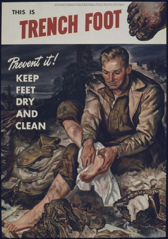 Trench Foot Advertisement WWI