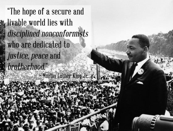 Famous Quotes: Justice, Peace, and Brotherhood – Martin Luther King Jr. - Wolf and Iron
