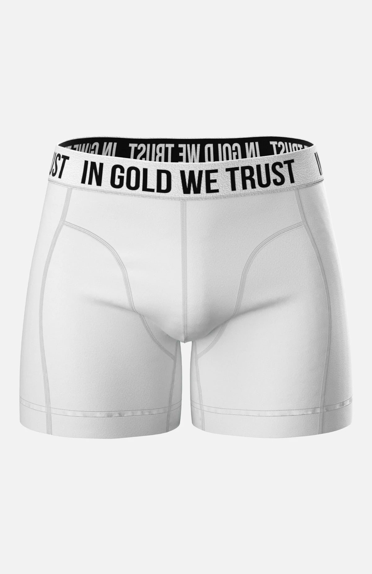 Overtreding Getand Bewijzen In Gold We Trust Boxer 3-Pack Blanc De Blanc