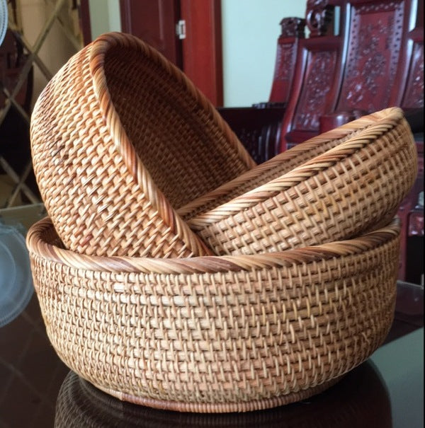 woven basket, storage basket